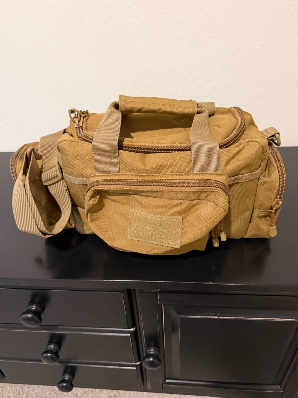Tactical Carry Shoulder Bag in Tan